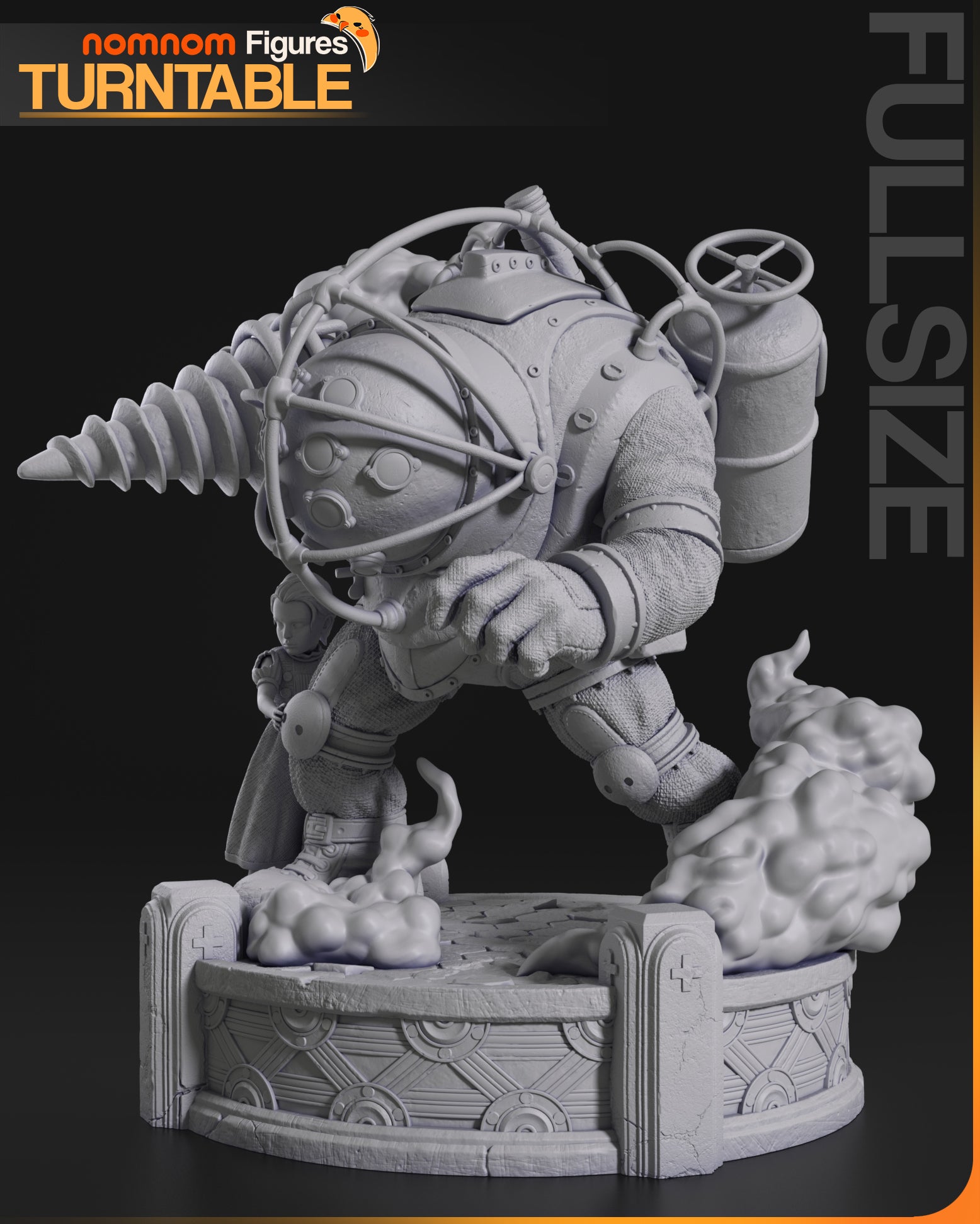 Bouncer (Bioshock) - 3D Print Fan Art - Various Scales