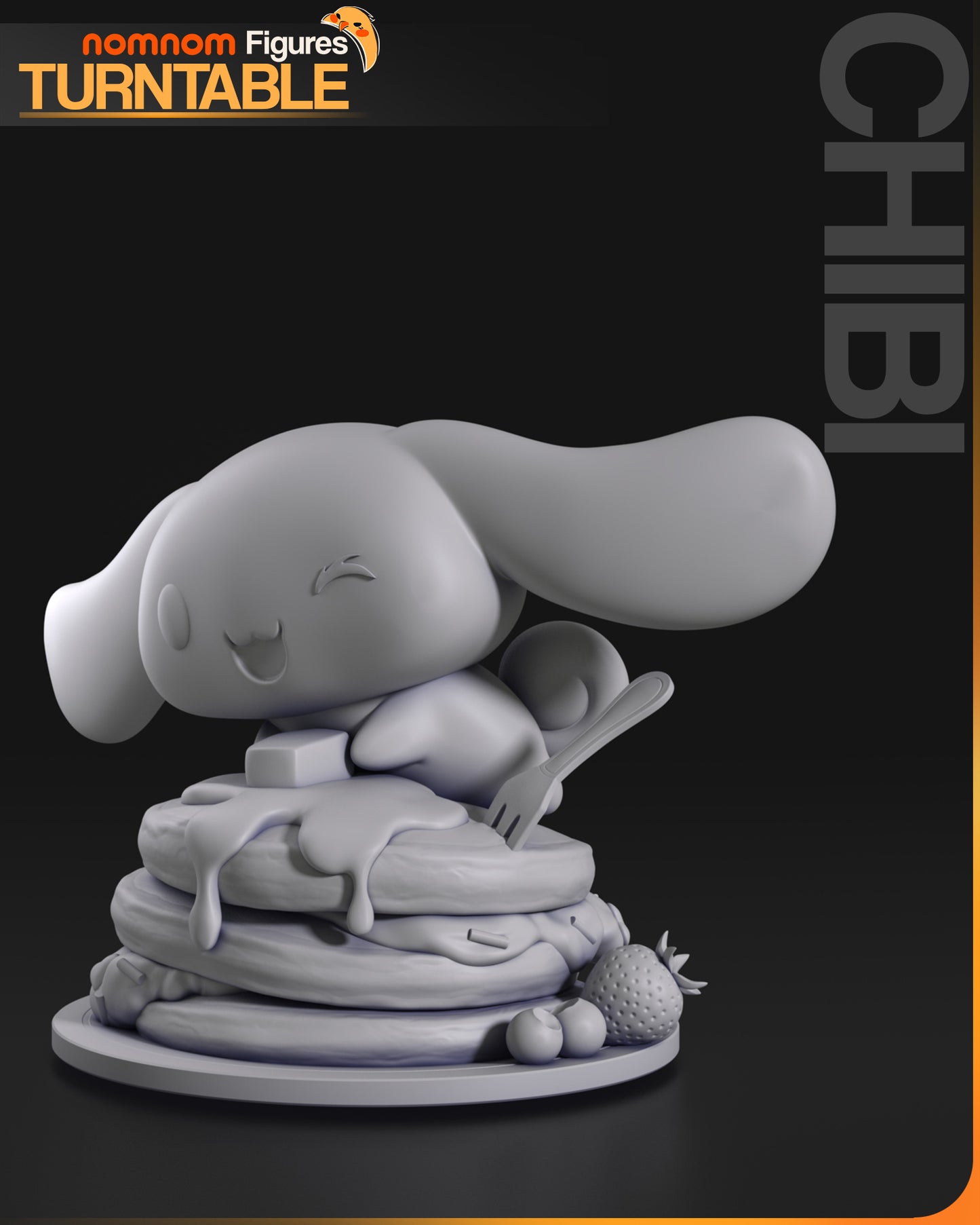 Cinnamoroll (Hello Kitty) 3d Printed Chibi Model Kit