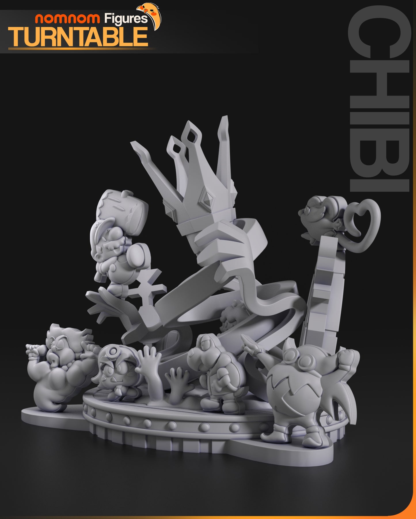 Paper Mario - 3D Printed Chibi Model Kit