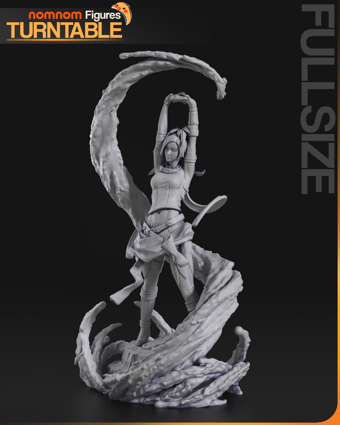 Rikku (Final Fantasy) 3d Printed Model Kit