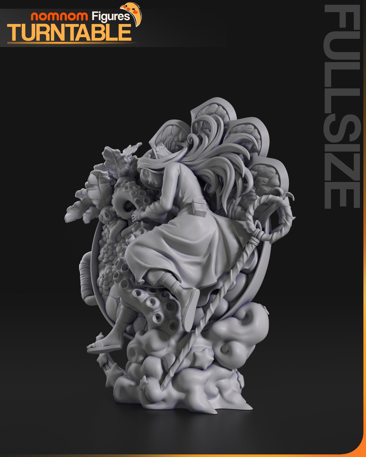 Marcille (Delicious in Dungeon) 3d Printed Model Kit - 1:10 and Mini