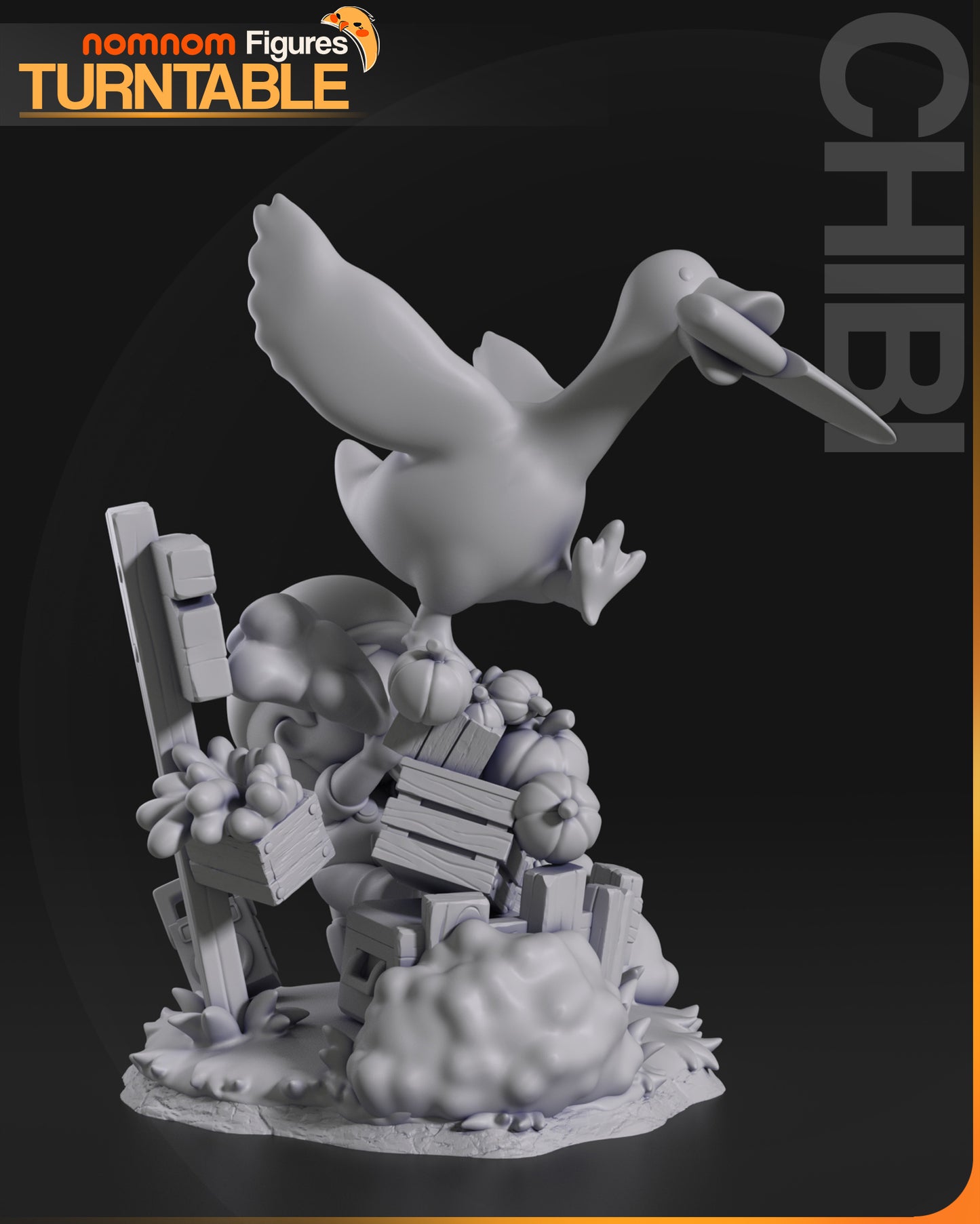 The Ultimate Goose Game - Chibi - 99mm
