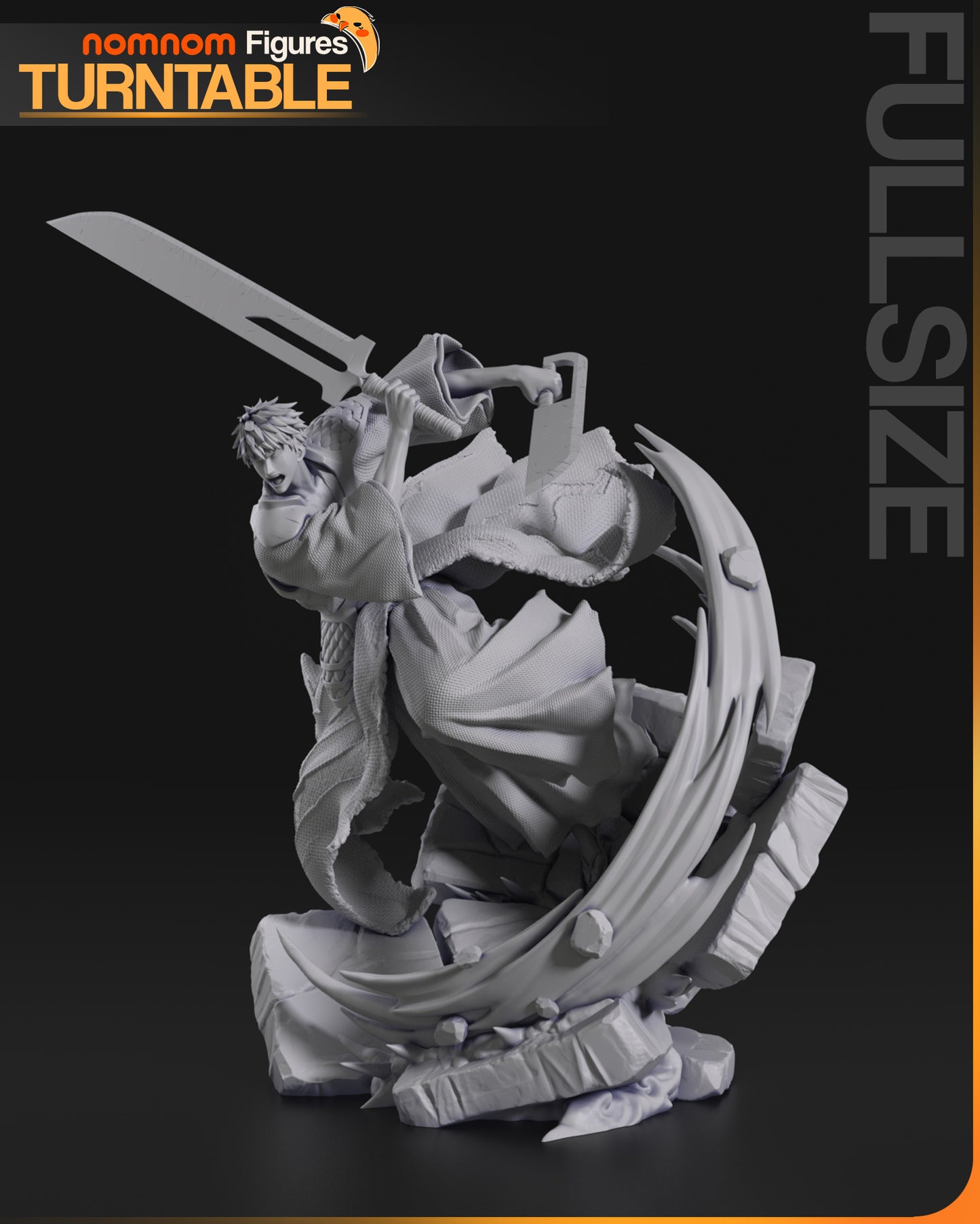 Ichigo Kurosaki (Bleach) 3d Printed Model Kit