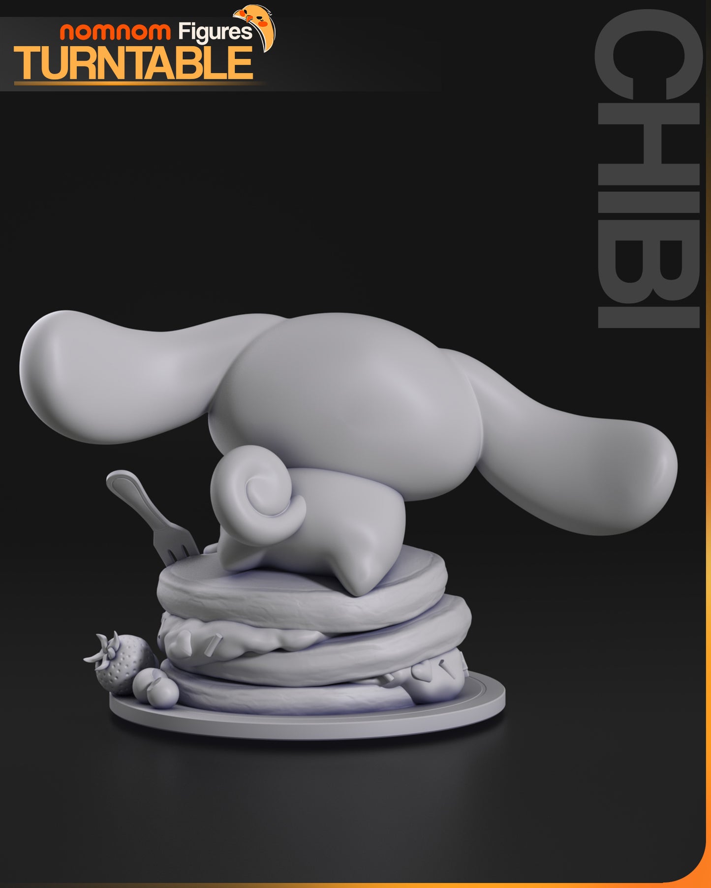 Cinnamoroll (Hello Kitty) 3d Printed Chibi Model Kit