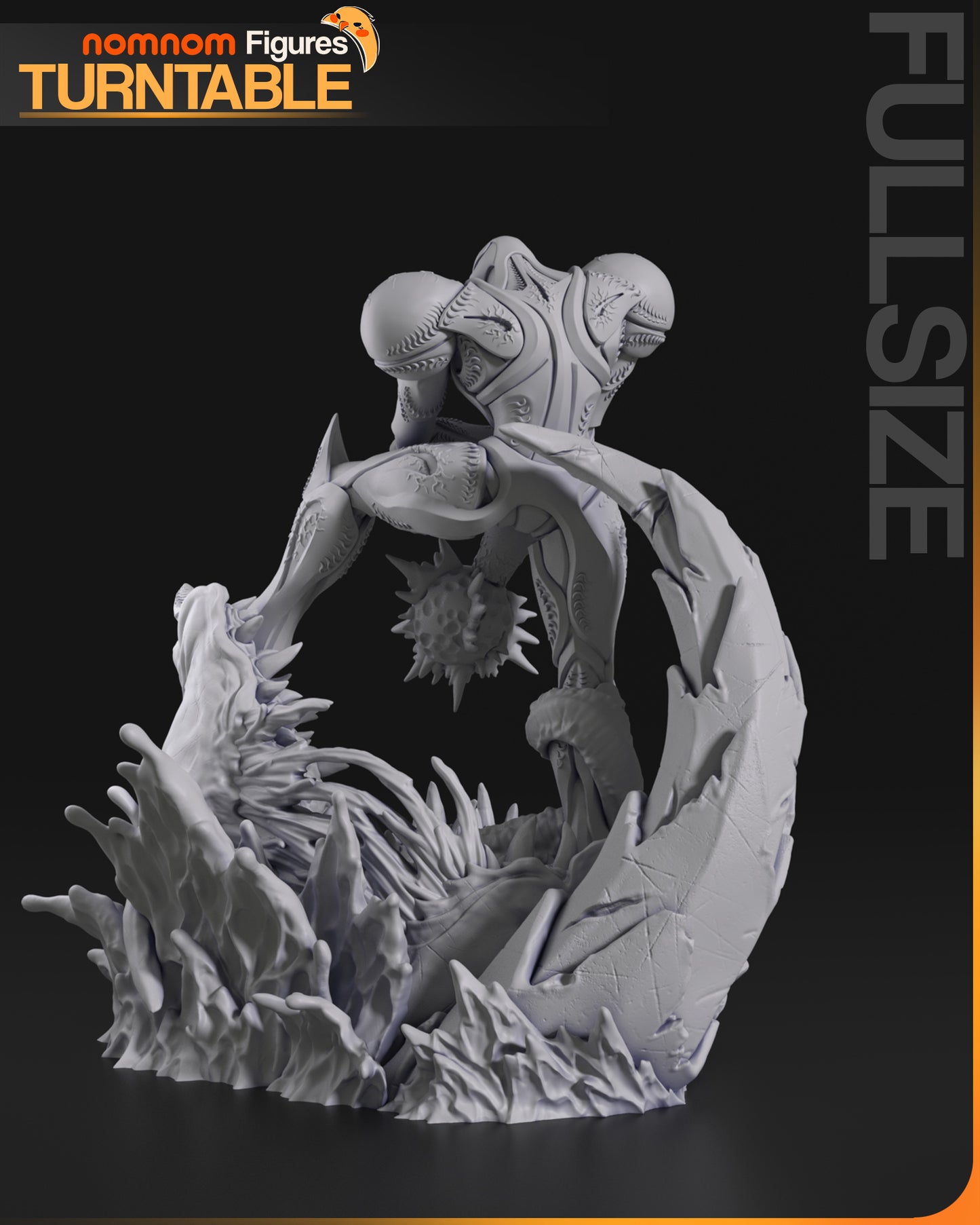 Dark Samus (Metroid Prime) 3d Printed Model Kit