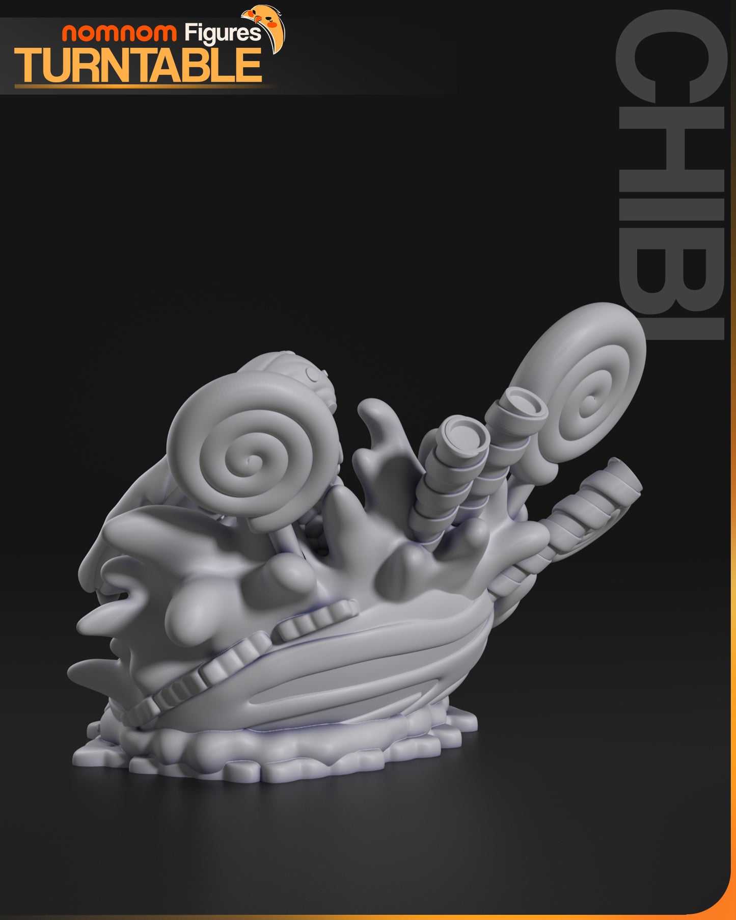 Vanellope Chibi (Wreck-it Ralph) 3D Printed Model Kit