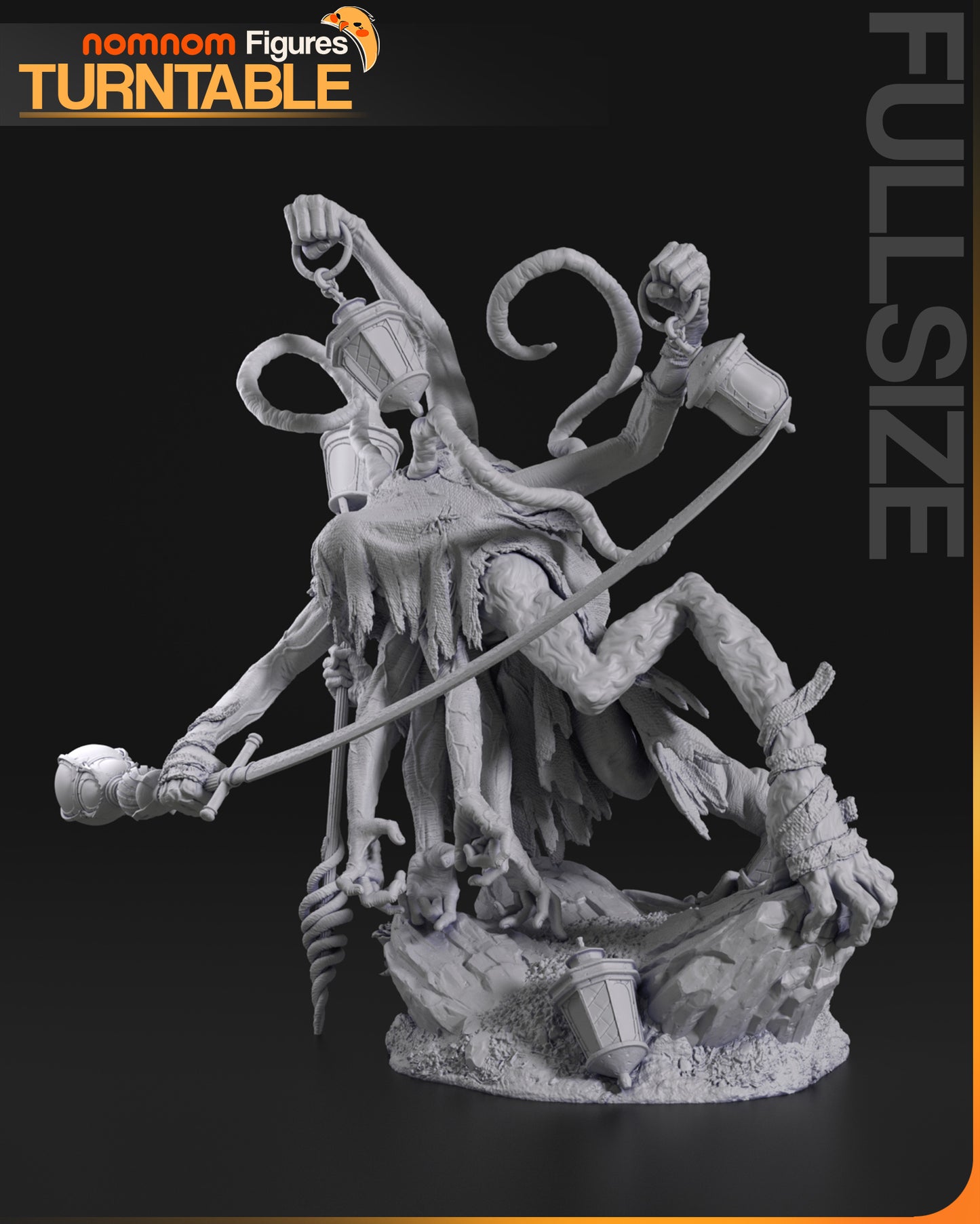 Lamp Master - Clair Obscur Expedition 33- 3D Printed Statue