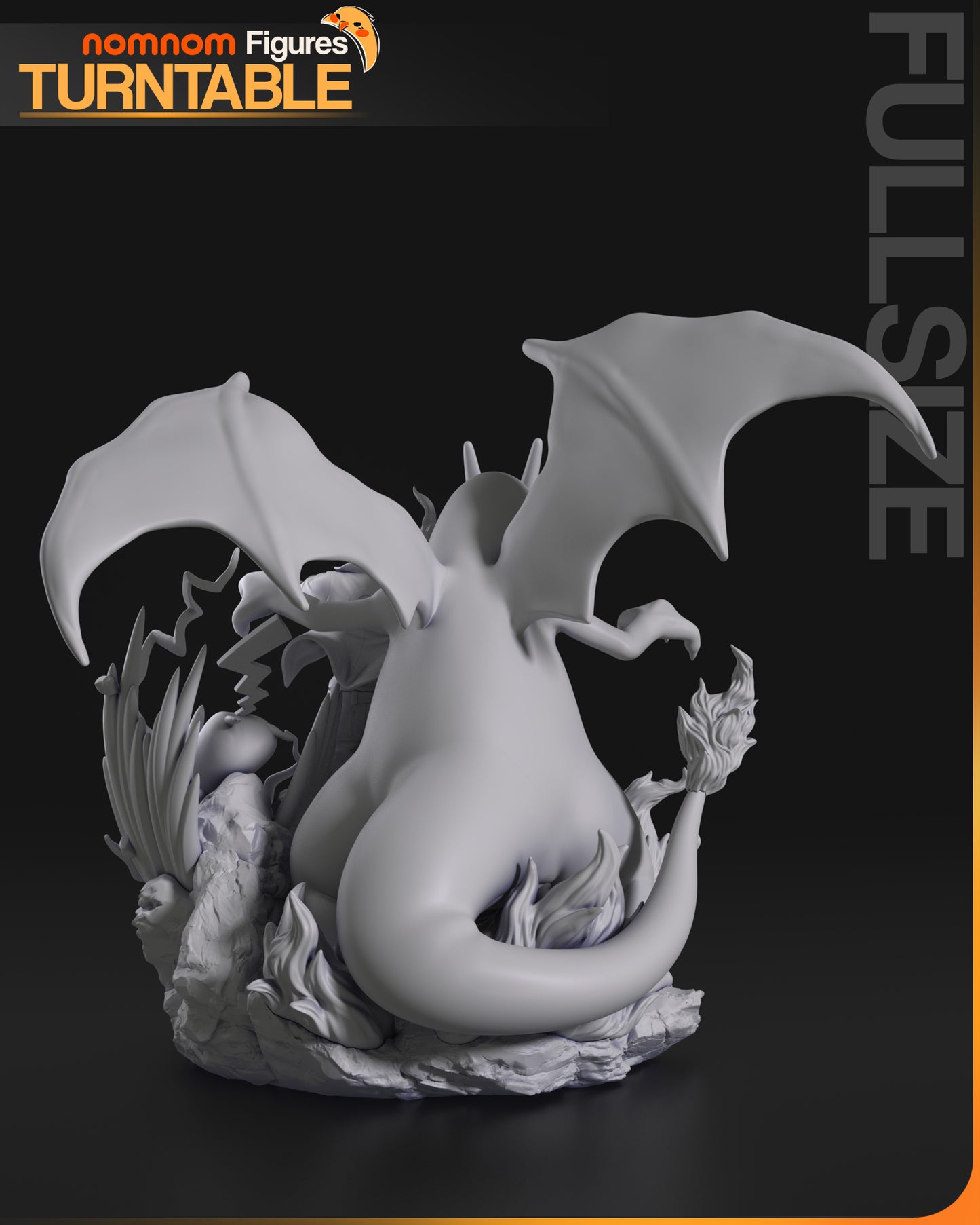 Red (Pokémon) - 3D Print Fan Art - Figure / Miniature / Bust