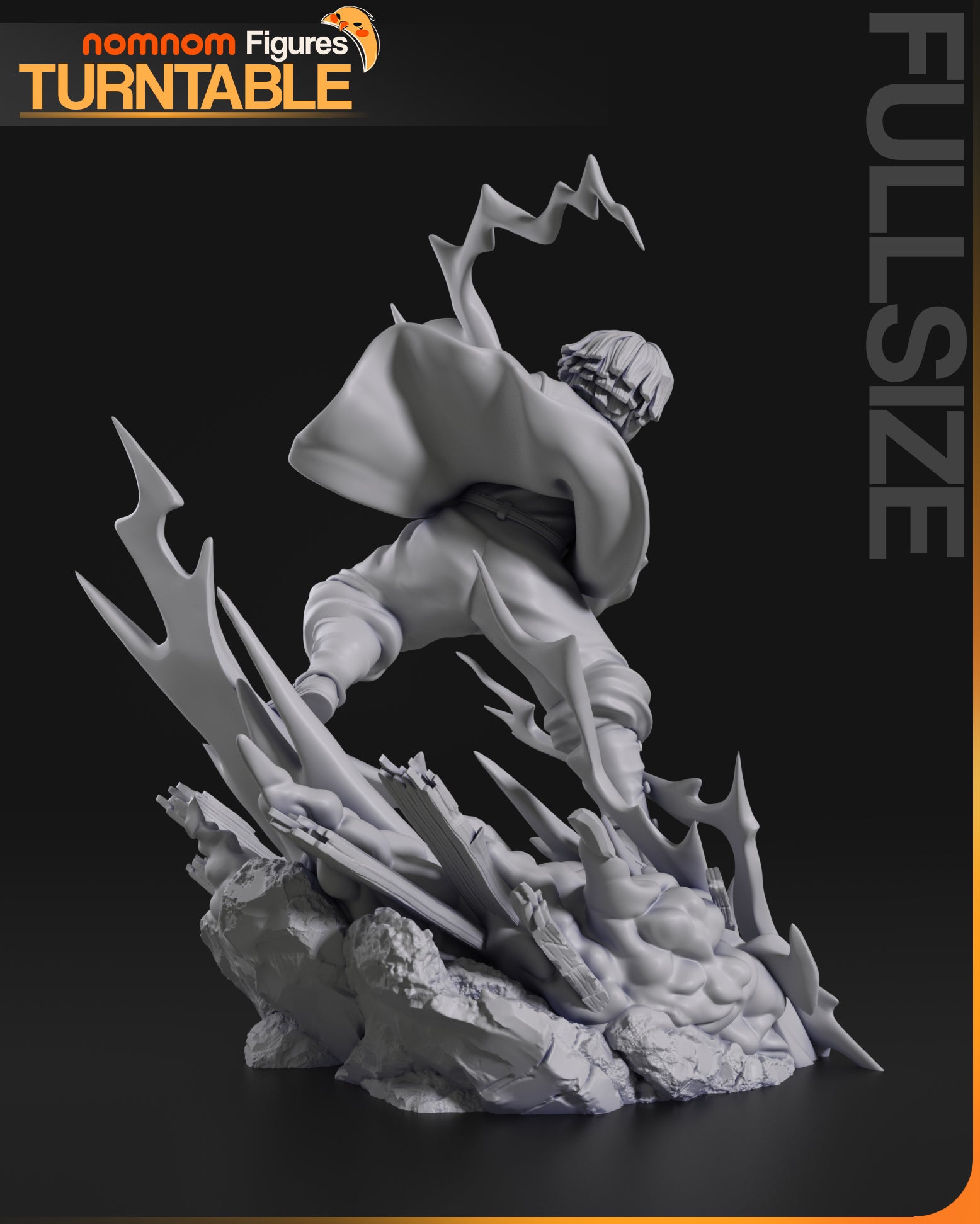 Zenitsu (Demon Slayer) - 3D Print - Model Kit - (Nom Nom)