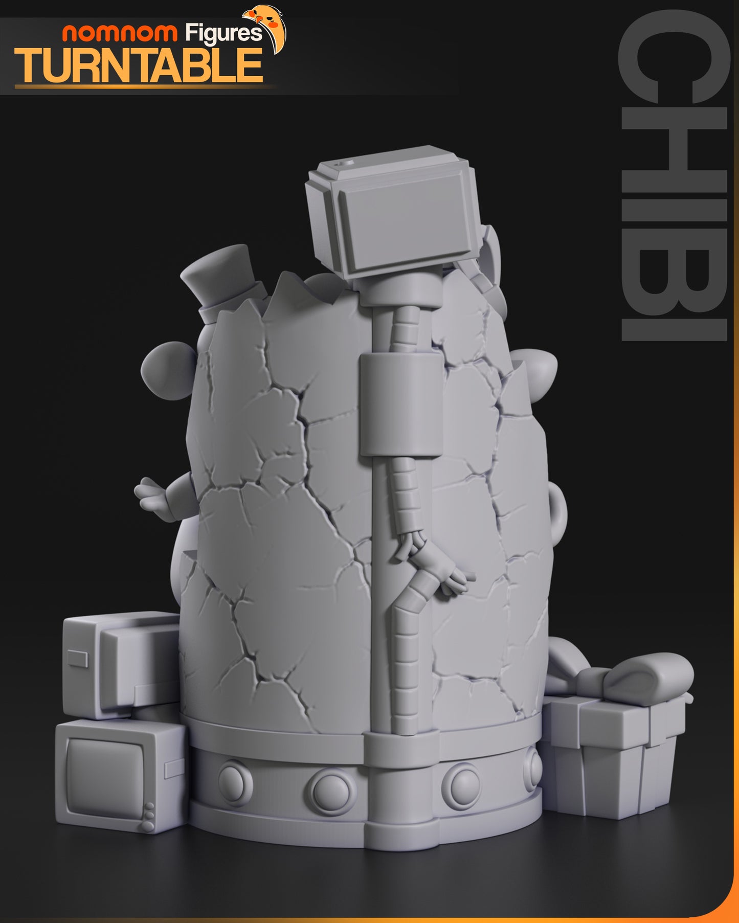 Five Nights at Freddys (Miniature) 3d Printed Model Kit