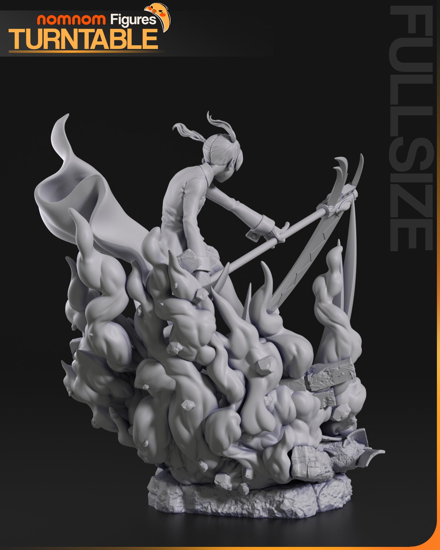Maka - Soul Eater 3d Printed Statue 10 Scale