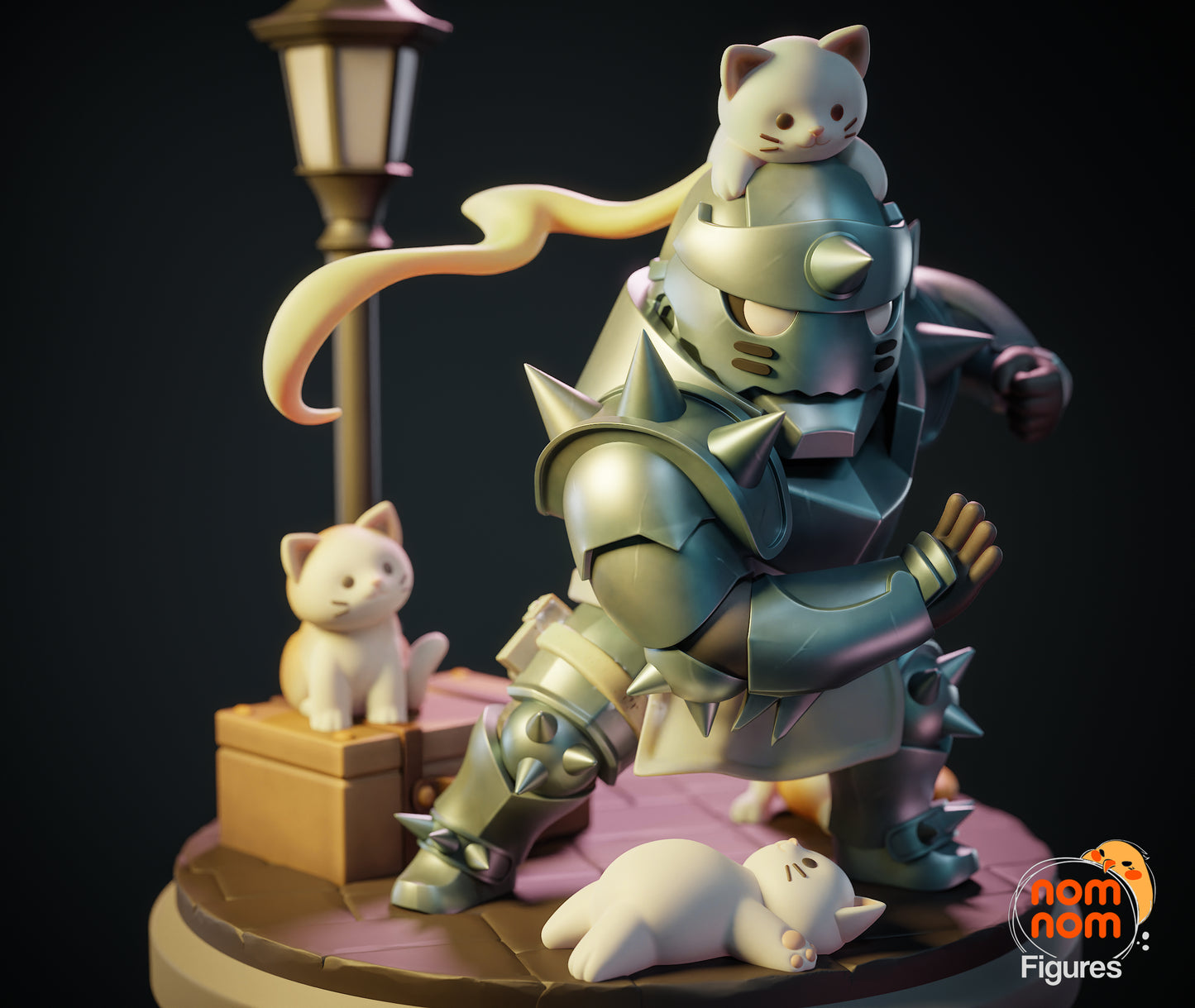 Chibi Alphonse Elric (Full Metal Alchemist) - 3D Print - Model Kit