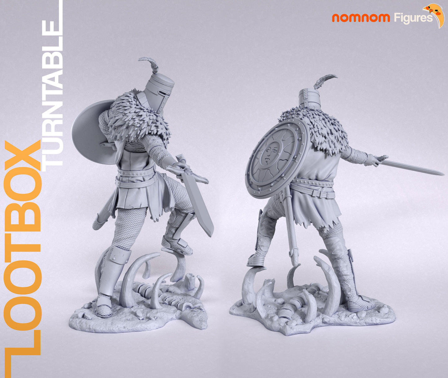 Solaire of Astora (Dark Souls) 3D Printed Model Kit