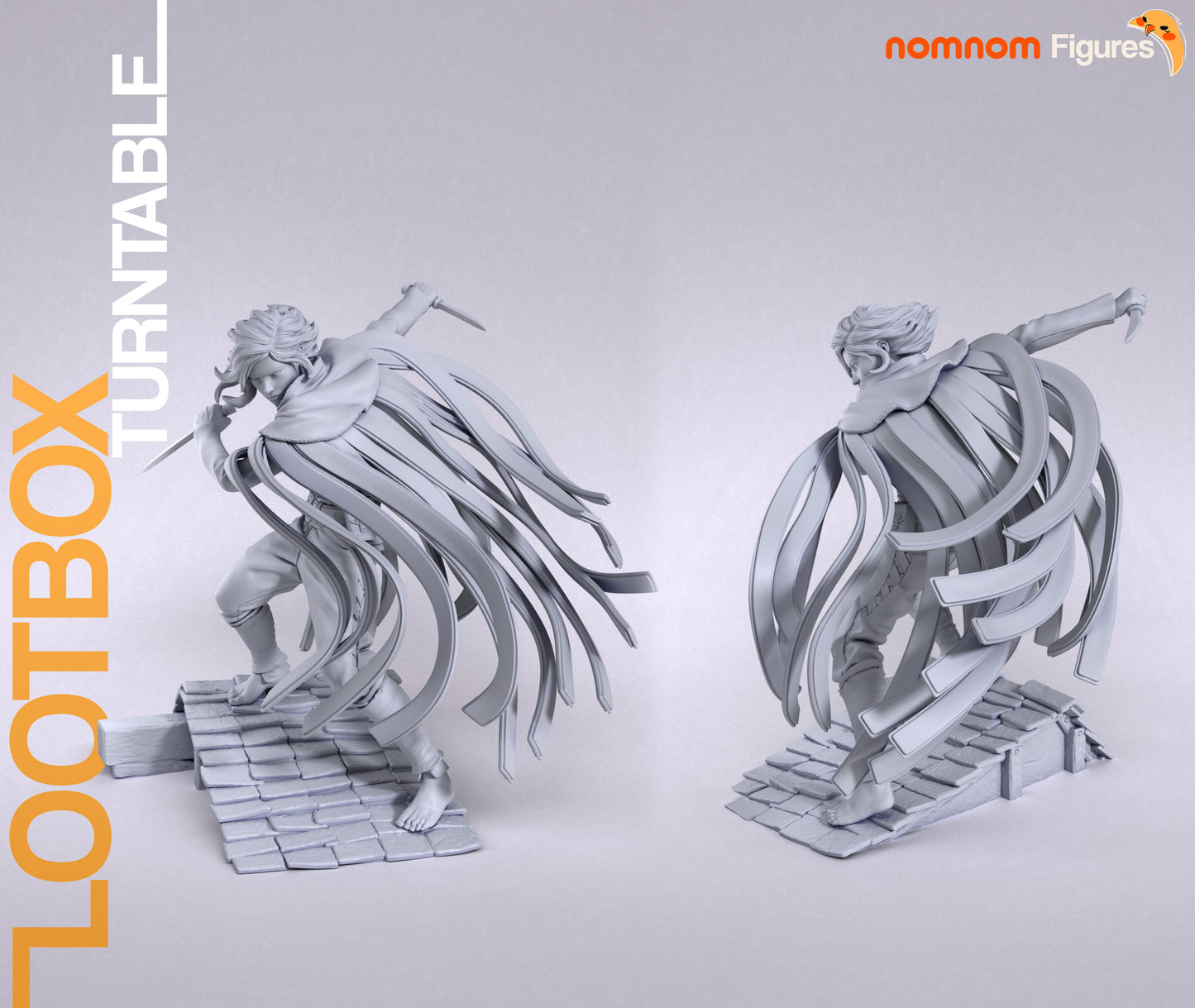 Vin (Mistborn) 3d Printed Model Kit