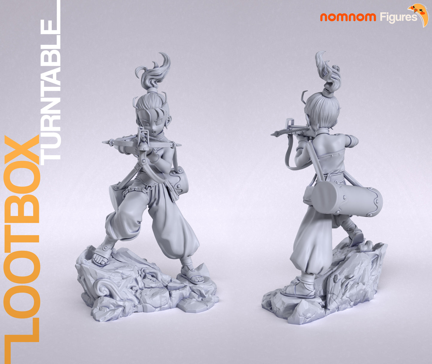 Marle (Chrono Trigger) 3d Printed Model Kit