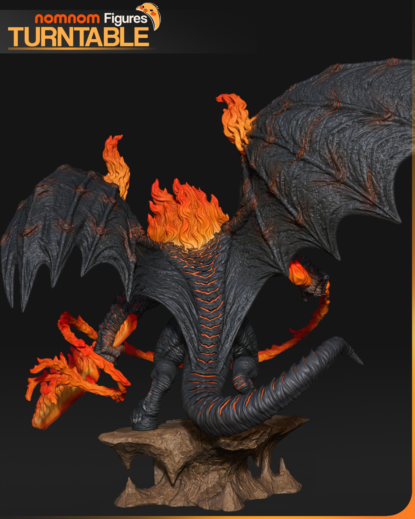 Balrog (LOTR) 3d Printed Model Kit - 1:10 scale