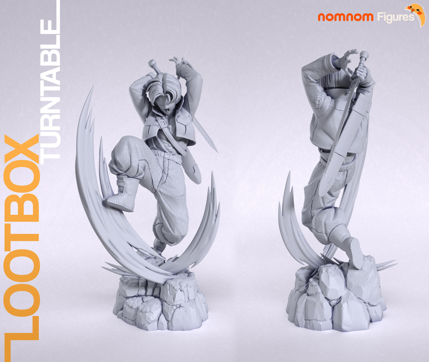 Trunks - Dragopn Ball Z - 3D Printed Model Kit
