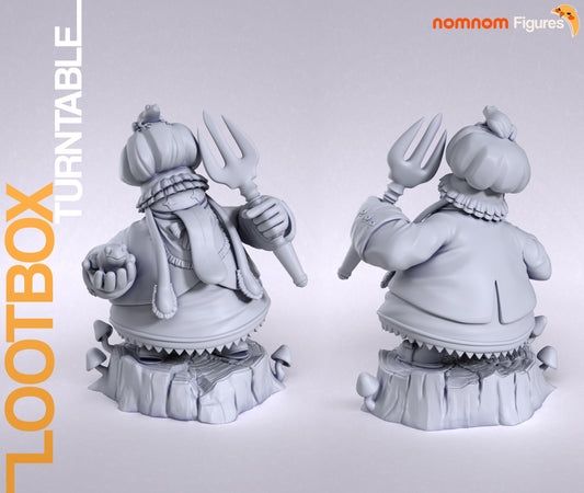 Quina Quen (Final Fantasy IX)) 3d Printed Model Kit