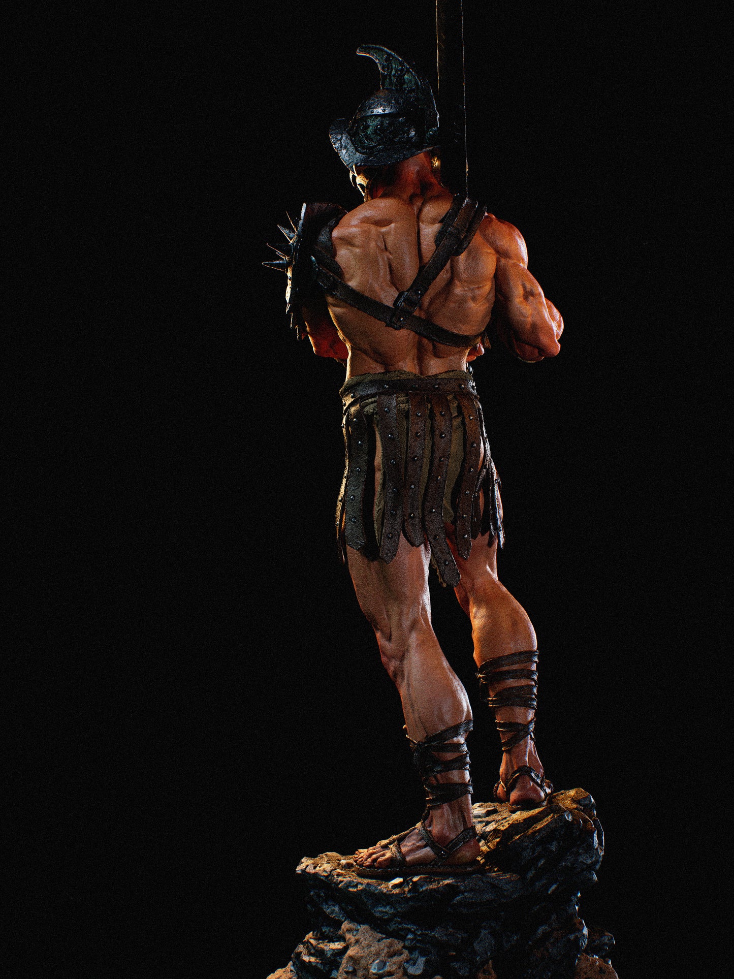 Gladiator - 3D Printed Model Kit Statue