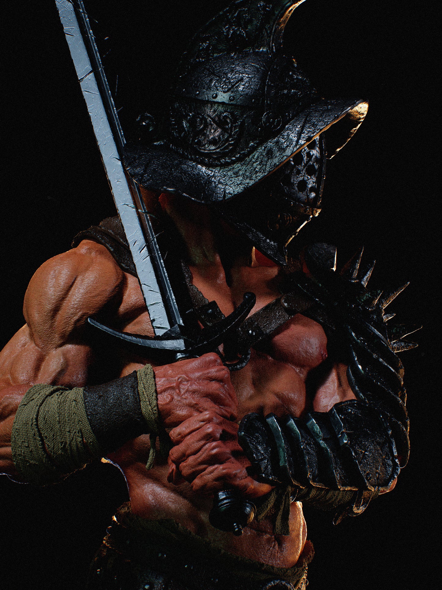 Gladiator - 3D Printed Model Kit Statue