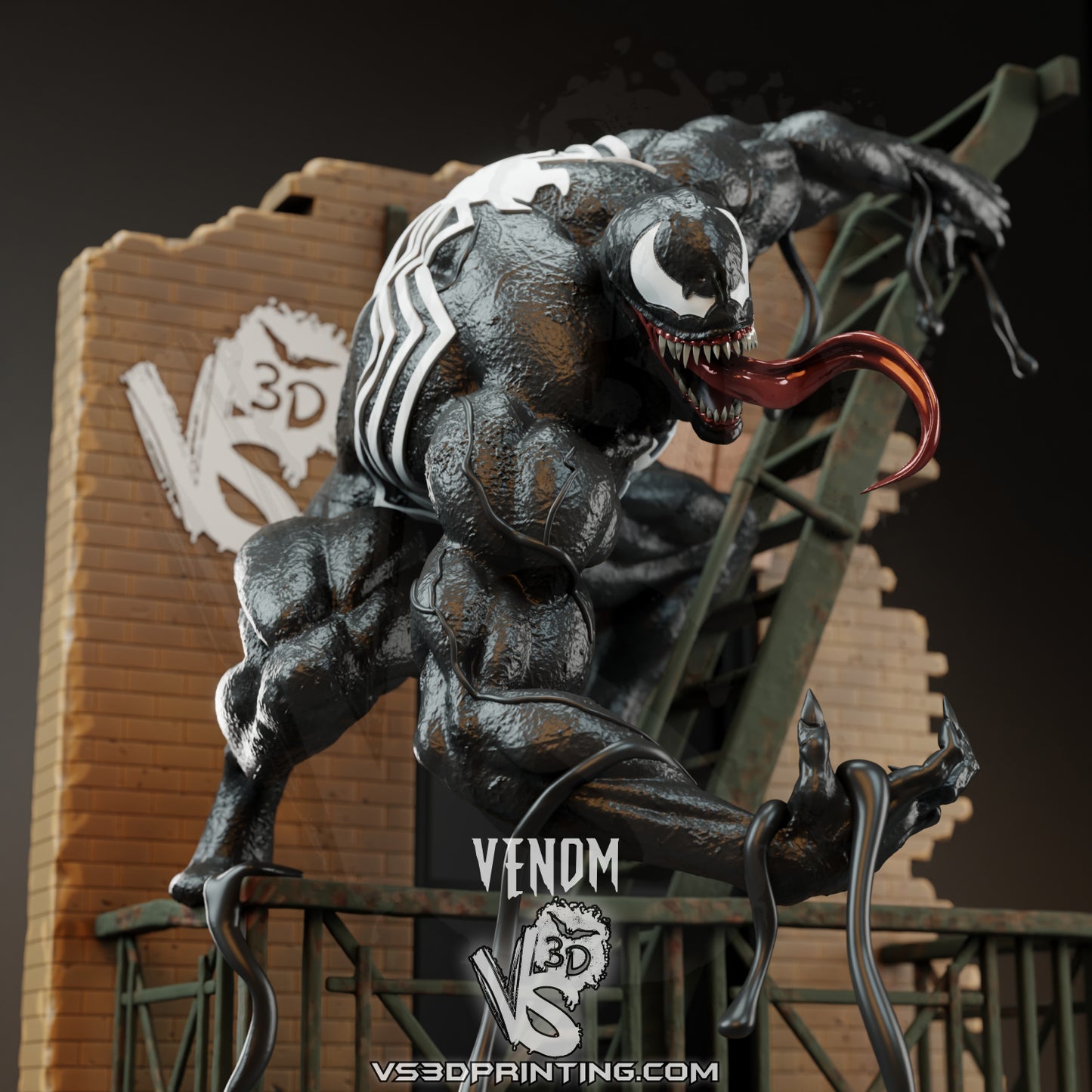Venom (The Animated Series) - 3d Printed Model Kit