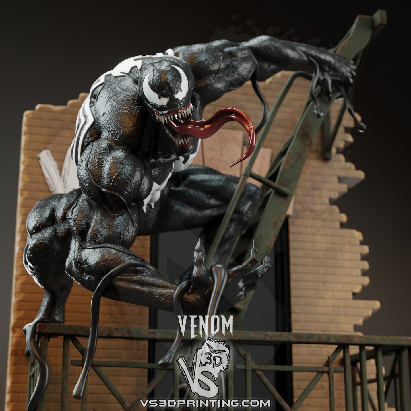 Venom (The Animated Series) - 3d Printed Model Kit