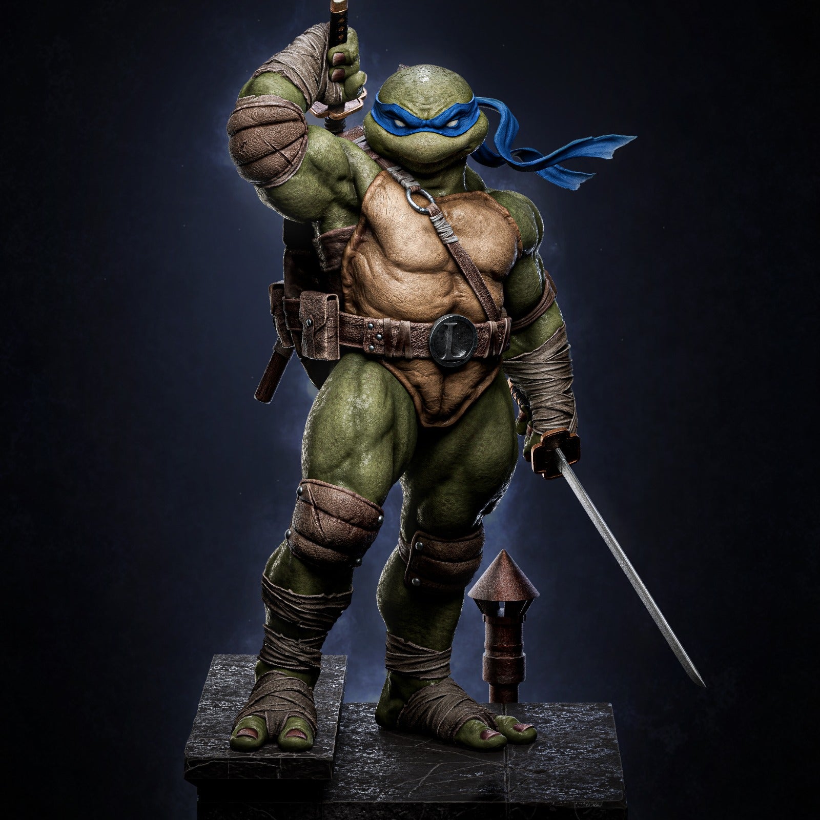 Teenage Mutant Ninja Turtles (Fan Art) - 3D printed Diorama kit (CA3D)