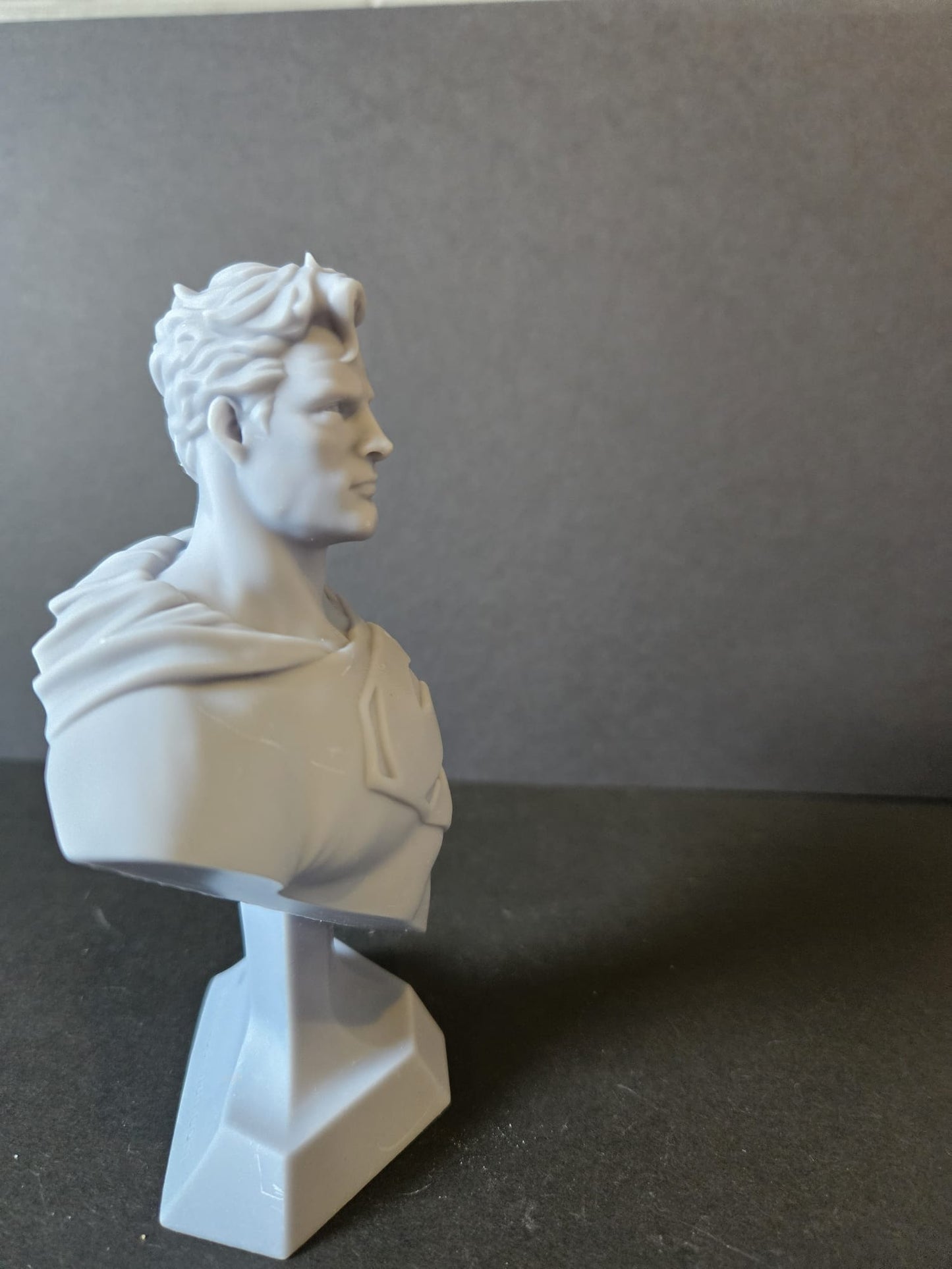 Superman Bust (fan art) Figurine 3d Resin Printed - High Quality - 5" (125mm)