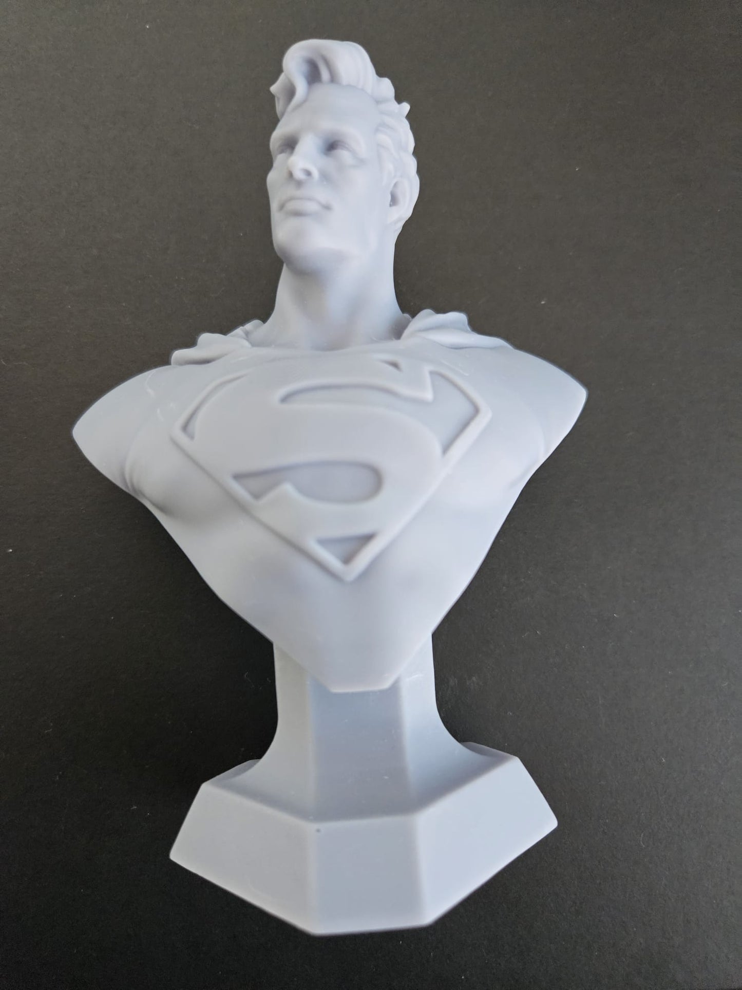 Superman Bust (fan art) Figurine 3d Resin Printed - High Quality - 5" (125mm)
