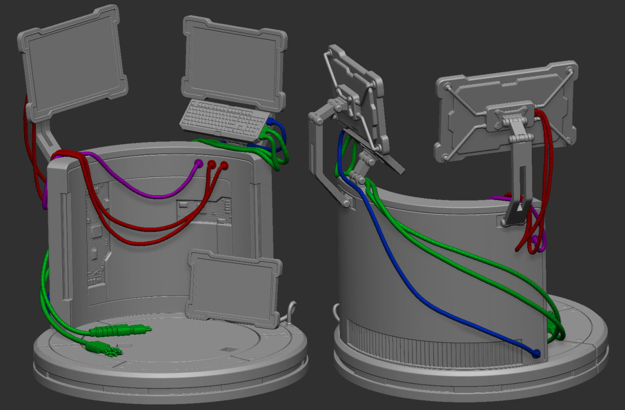 Judy Alvarez (Cyberpunk 2077) - 3D Printed 1:10 Fan Art Model Kit