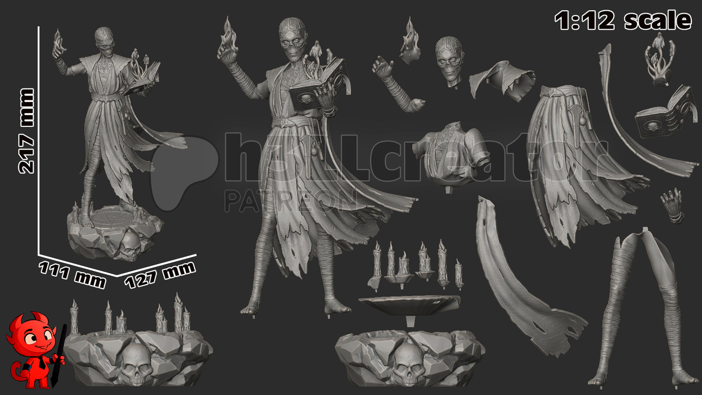 Withurs - 3D Printed Statue / Bust 12 Scale Model Kit