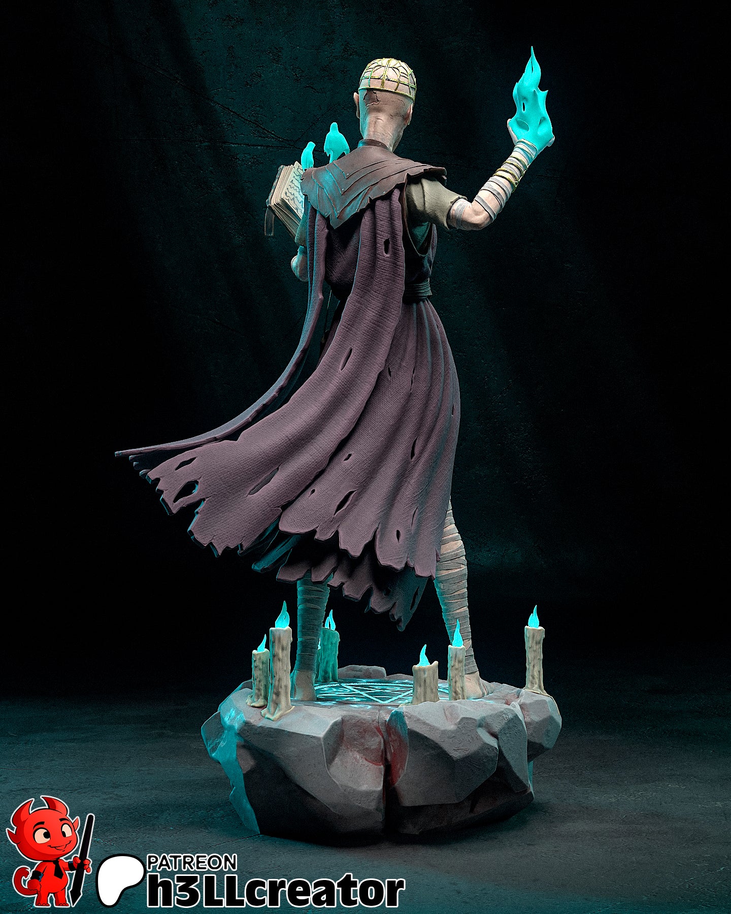 Withurs - 3D Printed Statue / Bust 12 Scale Model Kit