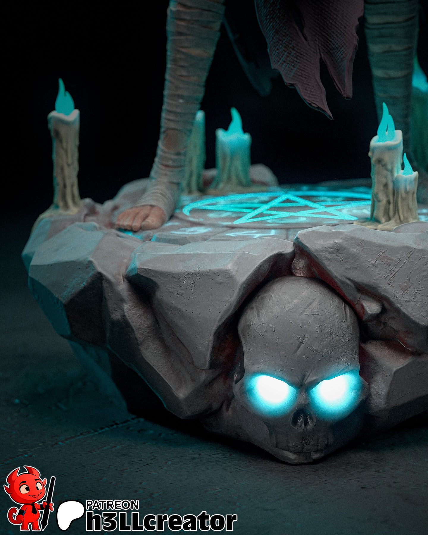 Withurs - 3D Printed Statue / Bust 12 Scale Model Kit