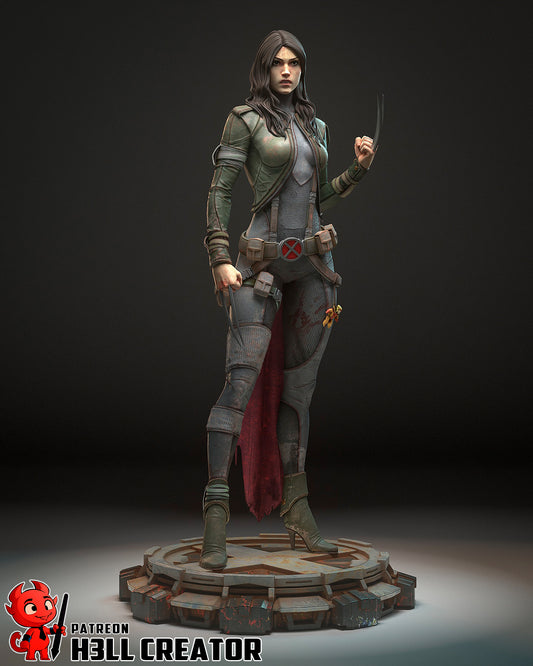X-23 (X-Men) 3d Printed Model Kit - 12 scale