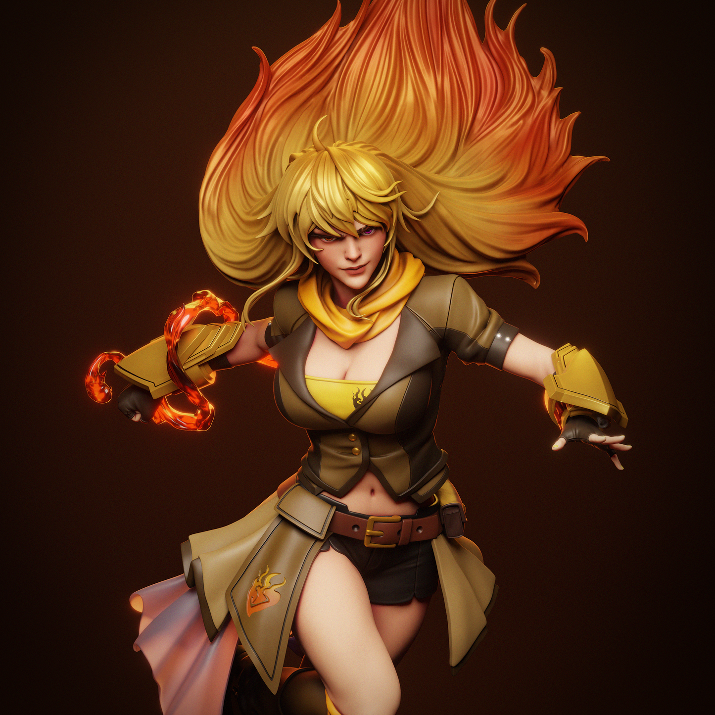 Yang Xiao Long - 3D Printed Statue - 6 Scale