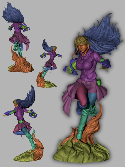 Yang Xiao Long - 3D Printed Statue - 6 Scale
