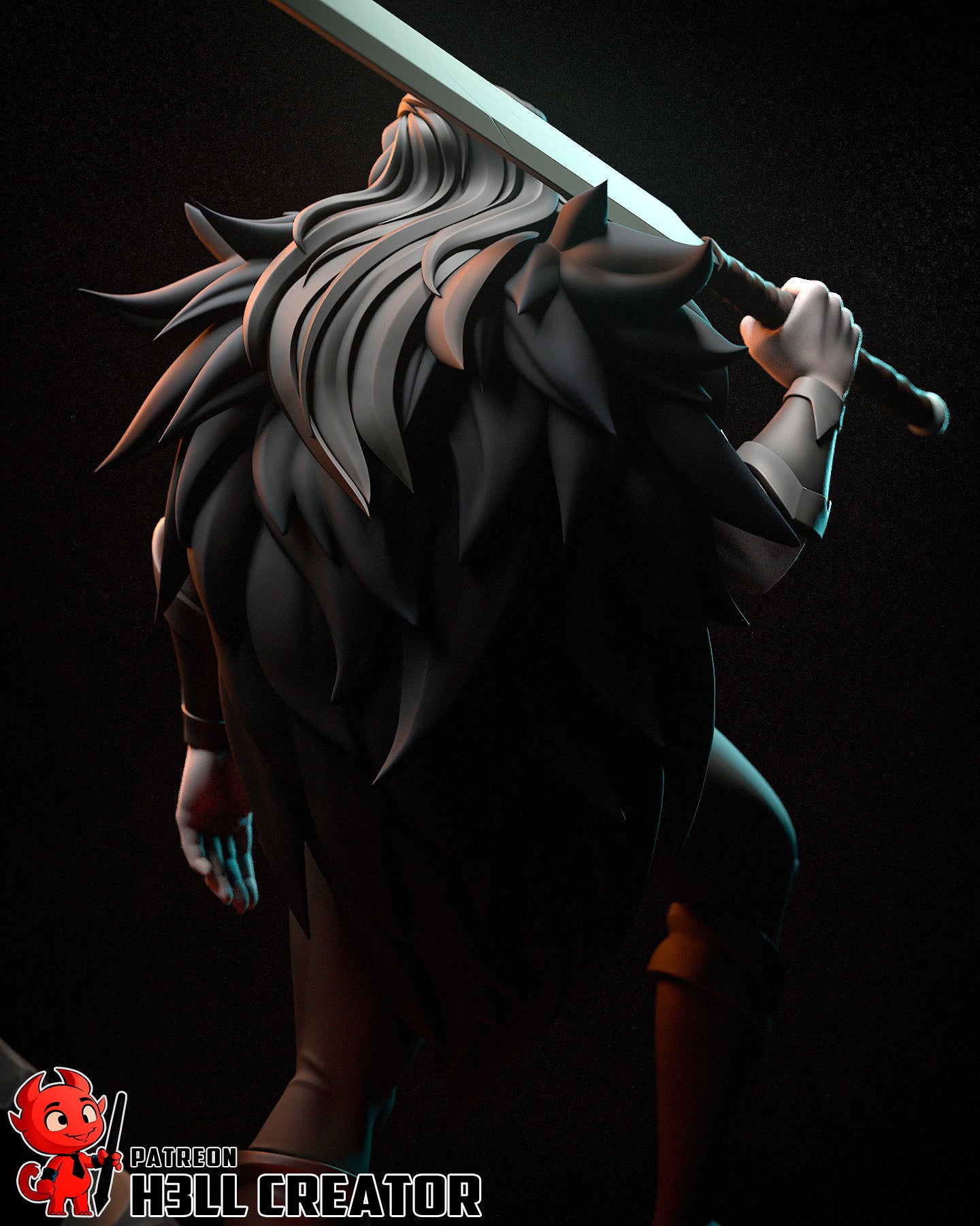 Yasha (The Mighty Nein) - 3D Printed Fan Art Model Kit