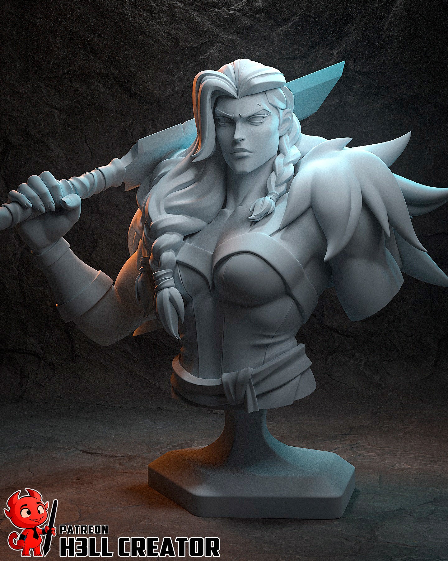Yasha (The Mighty Nein) - 3D Printed Fan Art Model Kit