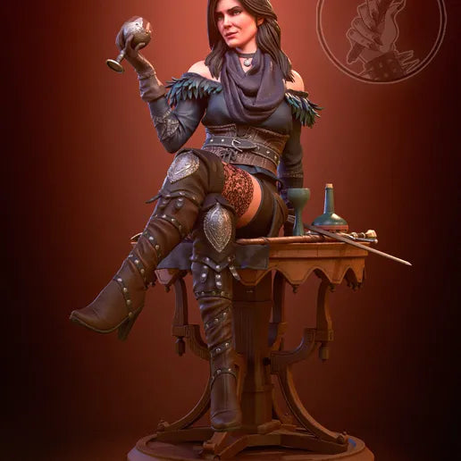 Yennifer (Witcher 3) 3d Printed Model Kit - 1:12