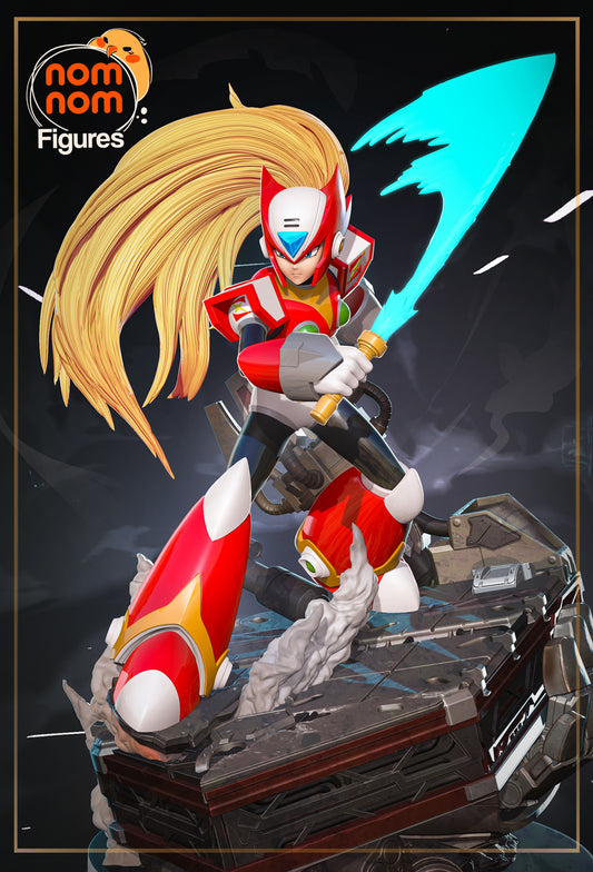 Zero (Mega Man) - 3D Print - Model Kit (NomNom)