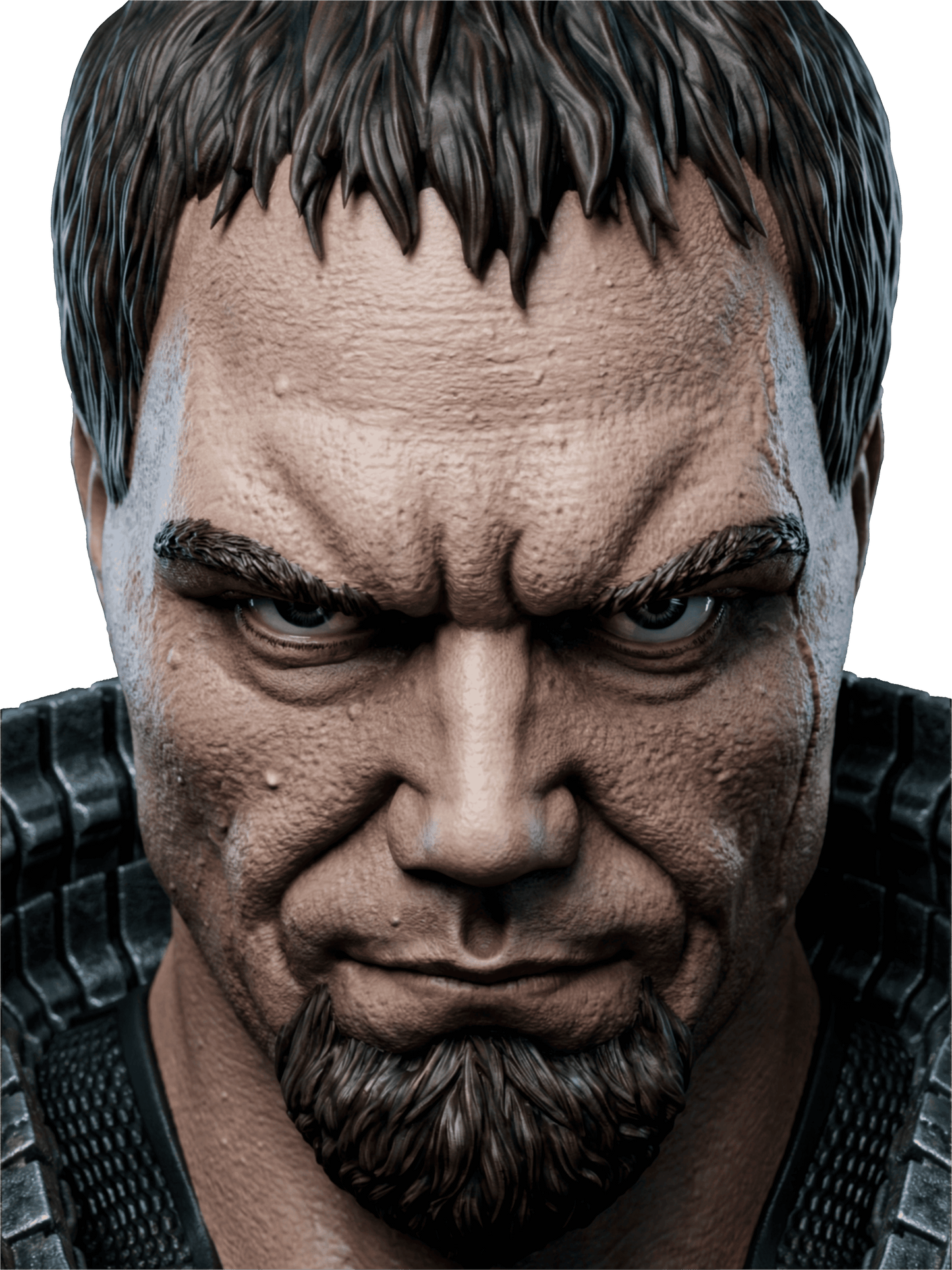 General Zod - Portrait Bust - 4 or 8 scale - 3D Model Kit - Fan Art