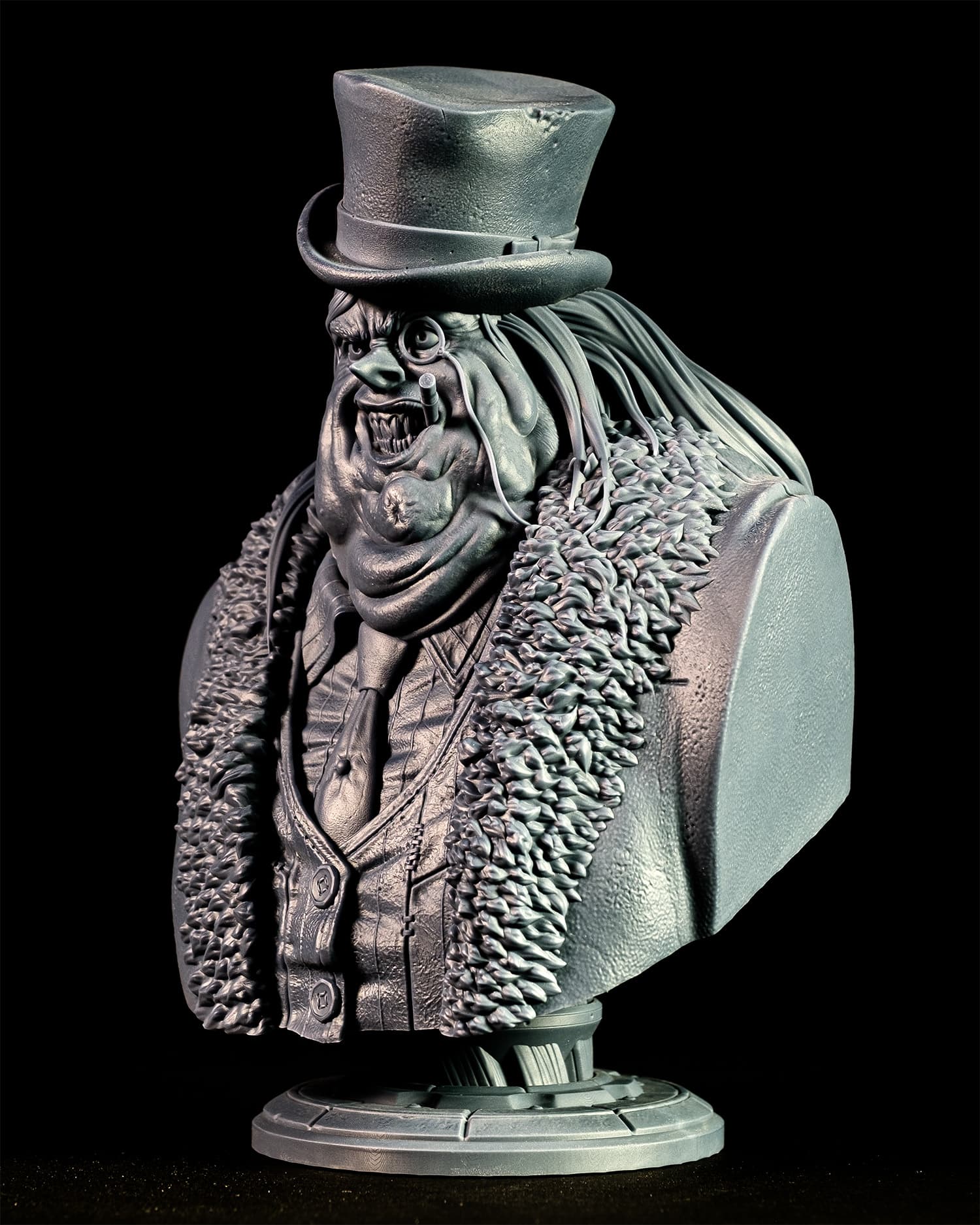 The Penguin Bust - 100 to 200mm 3D Print (Fan Art)