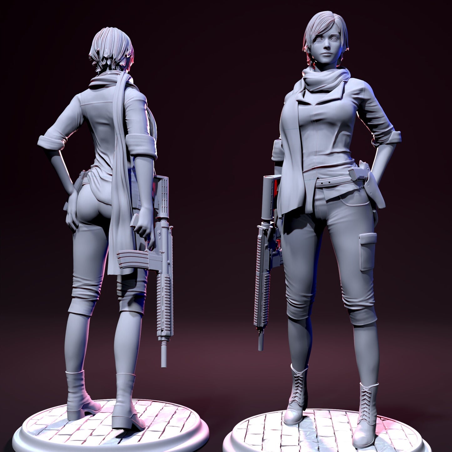 Sherry Birkin - Resident Evil - 248mm 3D Printed Statue