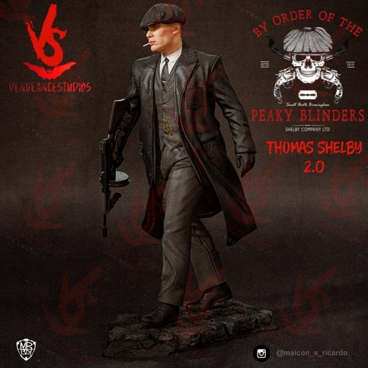 Thomas (Tommy) Shelby (Fan Art) Peaky Blinders - 6th or 10th scale - 3D Print
