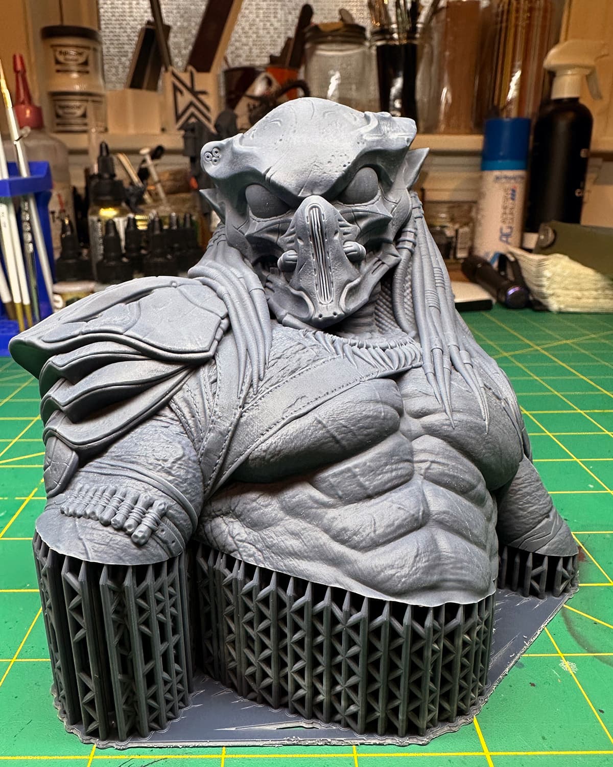 Predator (Movie) Bust - 100mm to 235mm 3D Print (Fan Art)