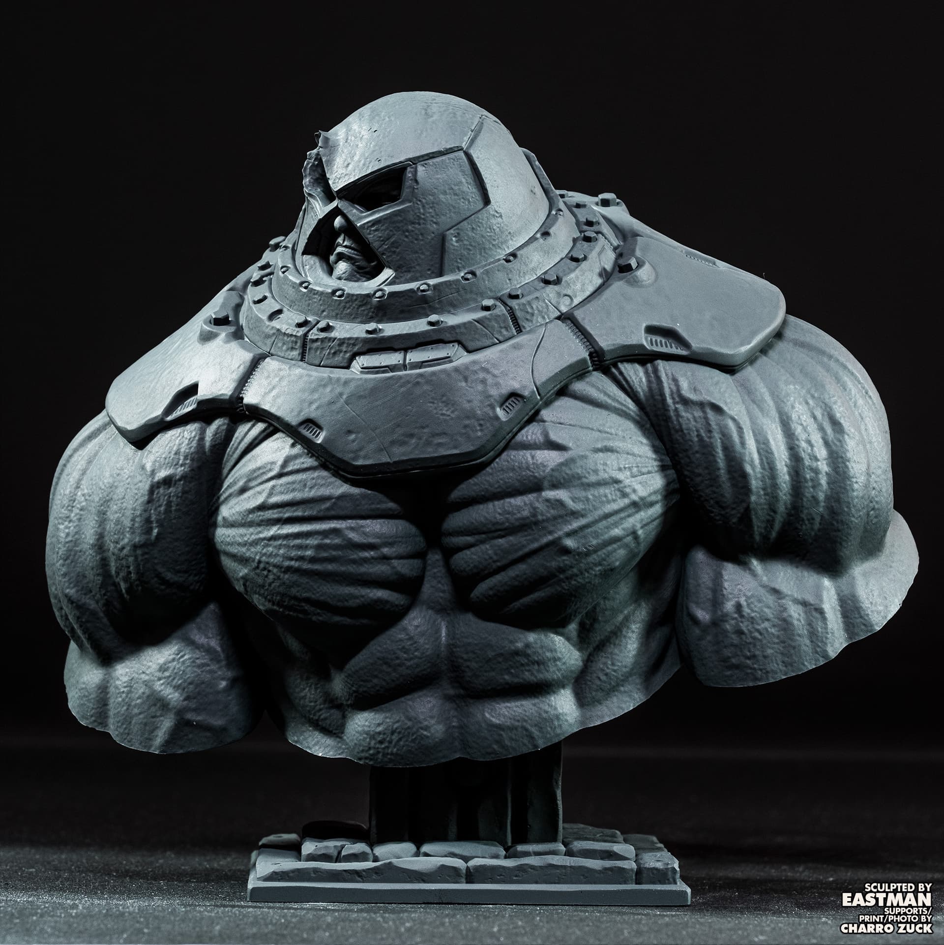 Juggernaut (Marvel) Bust - 94mm to 188mm 3D Print (Fan Art)