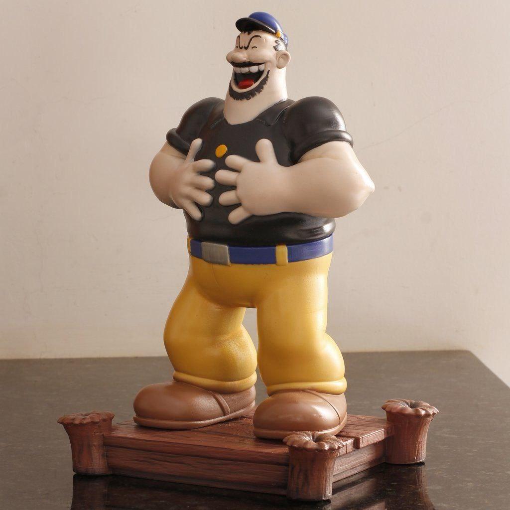 Bluto - Popeye 3d Print, Unpainted and Unassembled (H = 290mm)