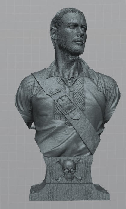 Billy Bones - Black Sails - 3D printed Statue Model Kit