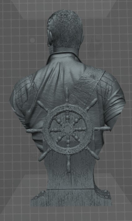 Billy Bones - Black Sails - 3D printed Statue Model Kit