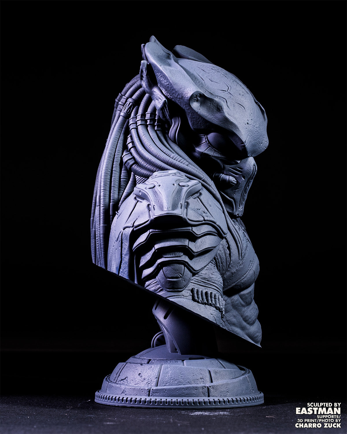 Predator (Movie) Bust - 100mm to 235mm 3D Print (Fan Art)
